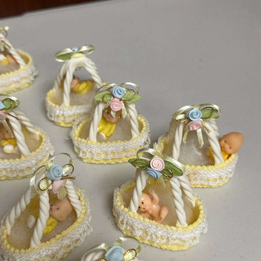 Handmade Baby shower presents or baptism souvenirs